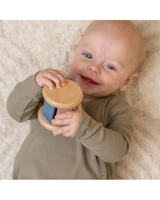 LITTLE DUTCH. Ξύλινη κουδουνίστρα Vintage FSC