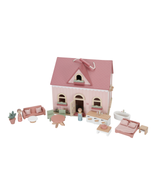 LITTLE DUTCH. Φορητό ξύλινο κουκλόσπιτο FSC