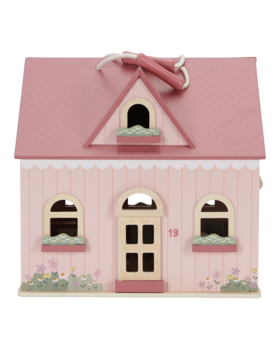 LITTLE DUTCH. Φορητό ξύλινο κουκλόσπιτο FSC