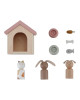 LITTLE DUTCH. Σετ παιχνιδιού με κατοικίδια για ξύλινο κουκλόσπιτο FSC