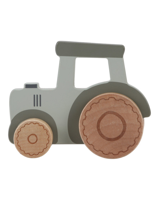 LITTLE DUTCH. Ξύλινο αυτοκινητάκι τρακτέρ Little Farm FSC