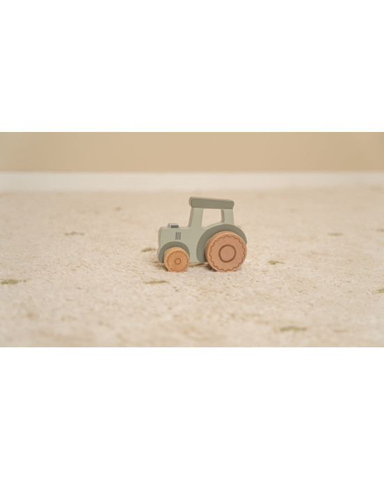 LITTLE DUTCH. Ξύλινο αυτοκινητάκι τρακτέρ Little Farm FSC