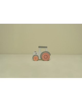 LITTLE DUTCH. Ξύλινο αυτοκινητάκι τρακτέρ Little Farm FSC