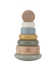 LITTLE DUTCH. Ξύλινη πυραμίδα ταξινόμησης & ταλάντωσης Little Farm FSC