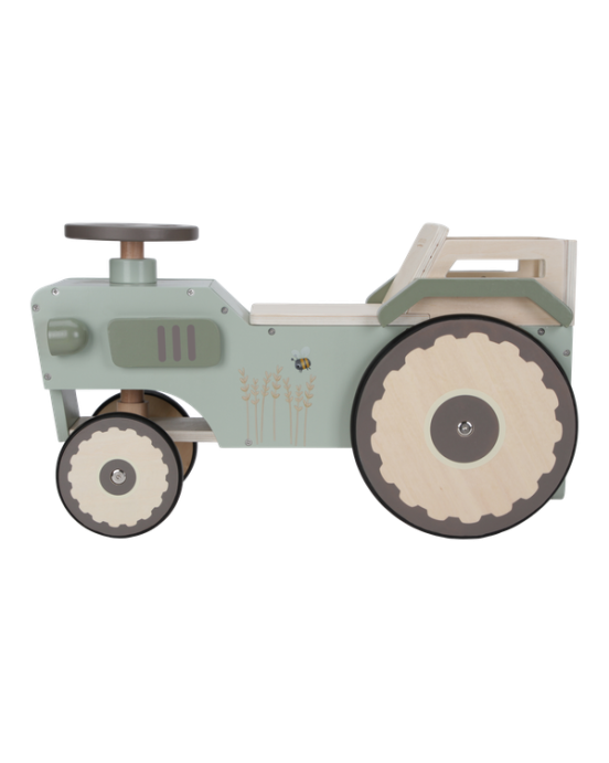 LITTLE DUTCH. Ξύλινο τρακτέρ με 4 ρόδες Little Farm FSC