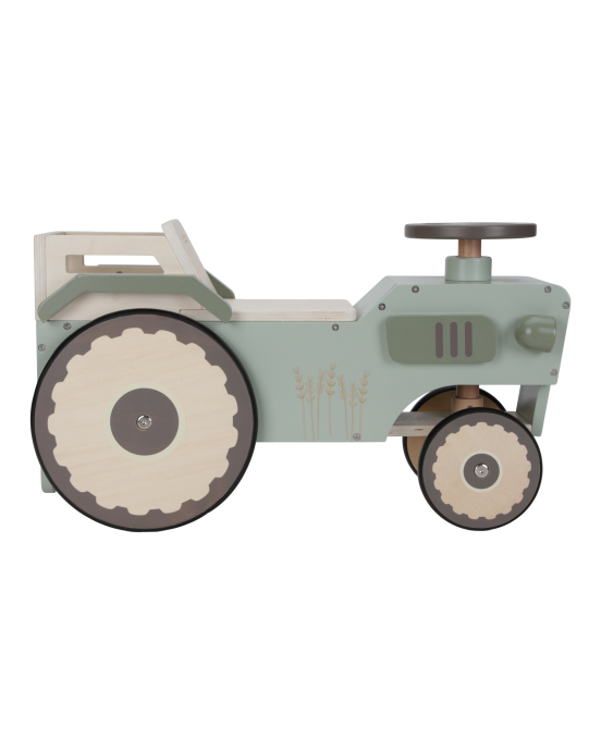 LITTLE DUTCH. Ξύλινο τρακτέρ με 4 ρόδες Little Farm FSC