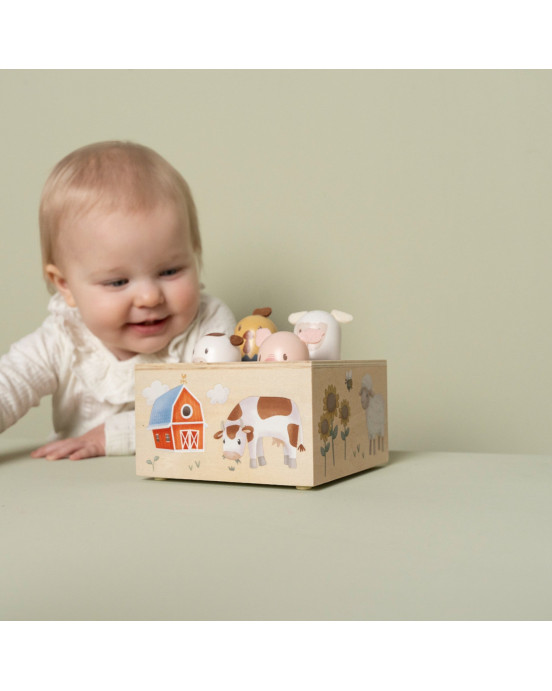 LITTLE DUTCH. Εκπαιδευτικό παιχνίδι pop-up Little Farm