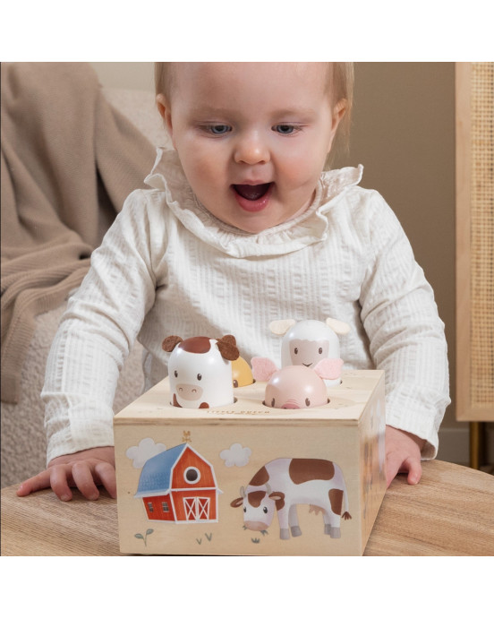 LITTLE DUTCH. Εκπαιδευτικό παιχνίδι pop-up Little Farm