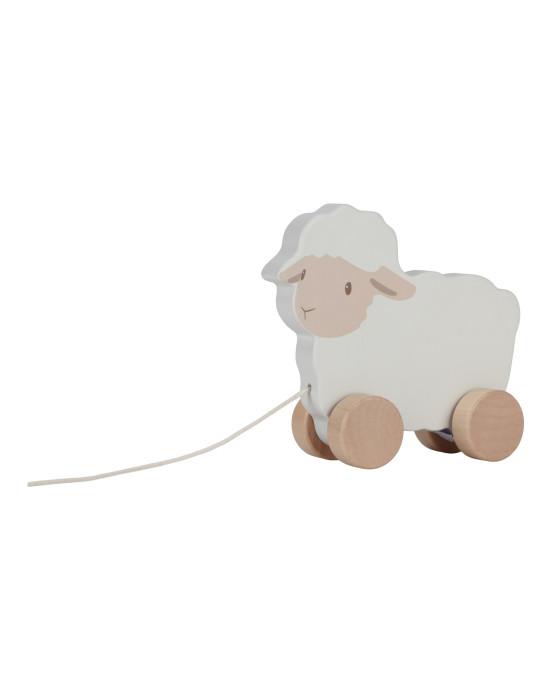 LITTLE DUTCH. Ξύλινη τρεχαλίτσα προβατάκι Little Farm FSC