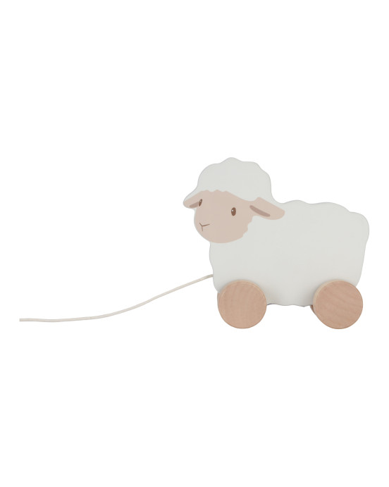 LITTLE DUTCH. Ξύλινη τρεχαλίτσα προβατάκι Little Farm FSC