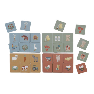 LITTLE DUTCH. Επιτραπέζιο παιχνίδι παρατηρητικότητας Lotto Little Farm