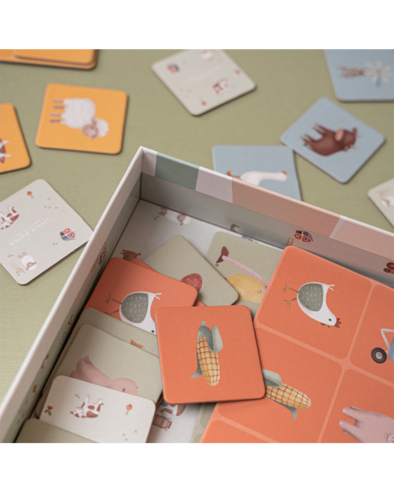 LITTLE DUTCH. Επιτραπέζιο παιχνίδι παρατηρητικότητας Lotto Little Farm