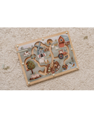 LITTLE DUTCH. Μαγνητικός λαβύρινθος Little Farm FSC