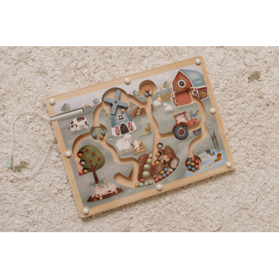 LITTLE DUTCH. Μαγνητικός λαβύρινθος Little Farm FSC