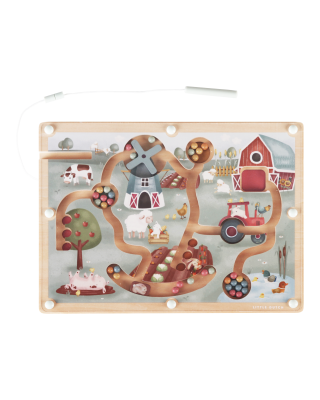 LITTLE DUTCH. Μαγνητικός λαβύρινθος Little Farm FSC