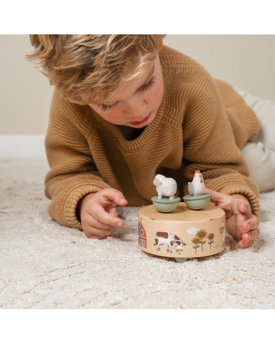 LITTLE DUTCH. Μουσικό κουτί Little Farm