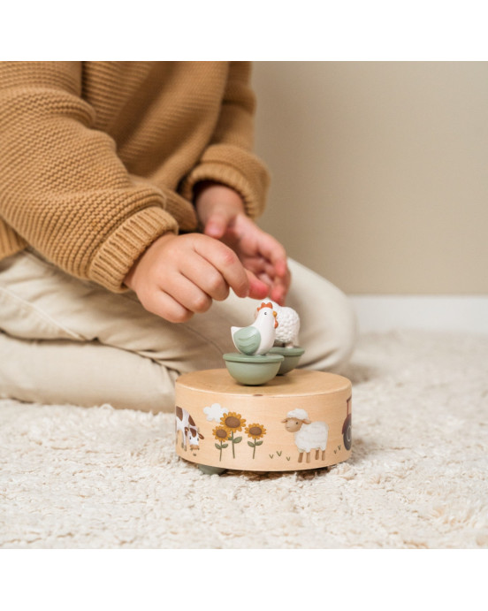 LITTLE DUTCH. Μουσικό κουτί Little Farm
