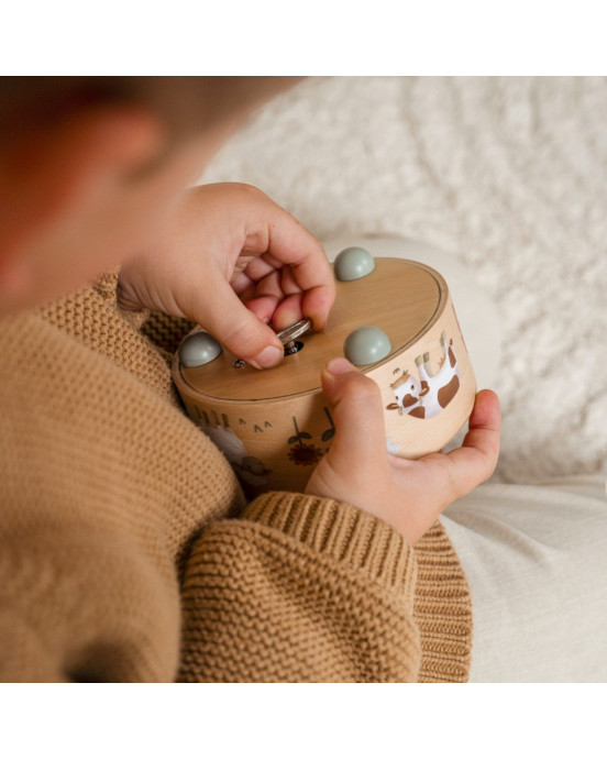 LITTLE DUTCH. Μουσικό κουτί Little Farm