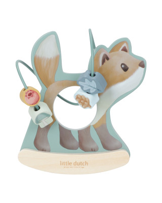 LITTLE DUTCH. Ξύλινος λαβύρινθος ταλάντωσης αλεπού Forest Friends