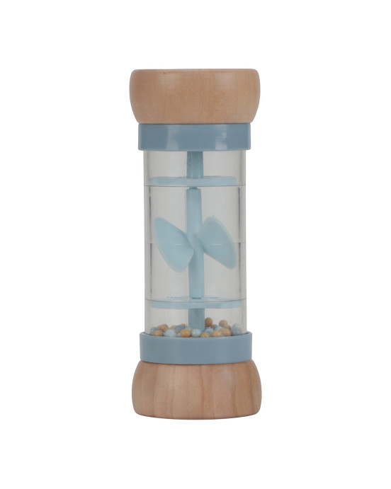 LITTLE DUTCH. Ξύλινη κουδουνίστρα με ήχο βροχής Forest Friends FSC