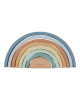 LITTLE DUTCH. Ξύλινο τρισδιάστατο Ουράνιο Τόξο Forest Friends FSC