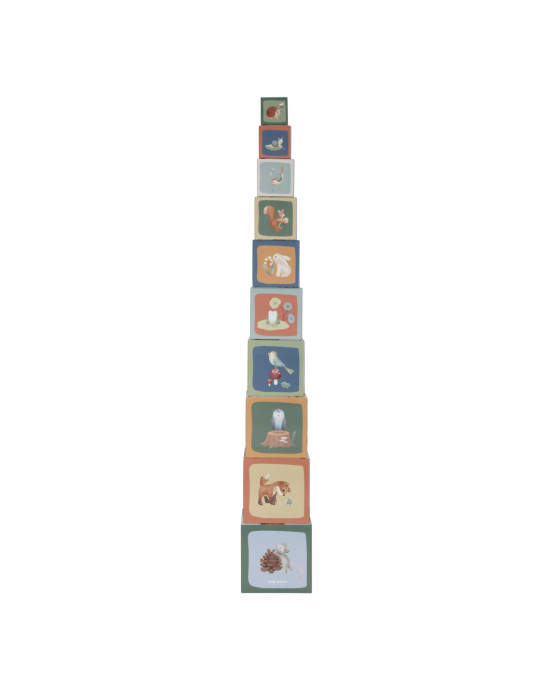 LITTLE DUTCH. Πυραμίδα ταξινόμησης Forest Friends FSC