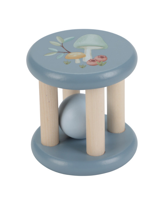 LITTLE DUTCH. Ξύλινη κουδουνίστρα Forest Friends FSC