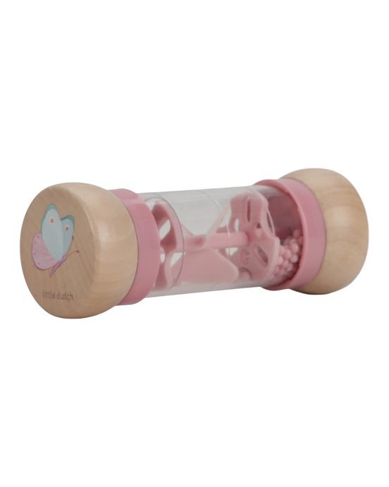 LITTLE DUTCH. Ξύλινη κουδουνίστρα με ήχο βροχής Fairy Garden FSC