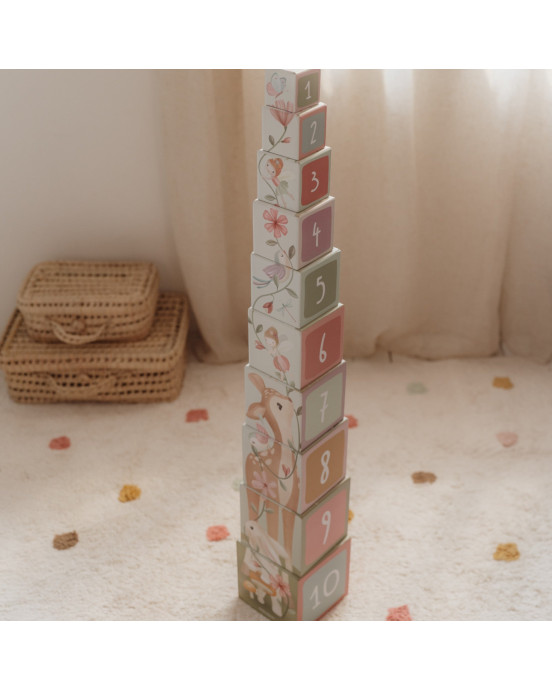 LITTLE DUTCH. Πυραμίδα ταξινόμησης Fairy Garden FSC