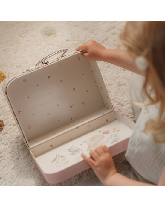 LITTLE DUTCH. Σετ 2 βαλιτσάκια Fairy Garden pink FSC