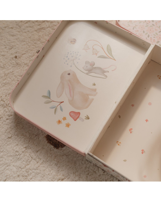 LITTLE DUTCH. Σετ 2 βαλιτσάκια Fairy Garden pink FSC