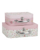 LITTLE DUTCH. Σετ 2 βαλιτσάκια Fairy Garden pink FSC