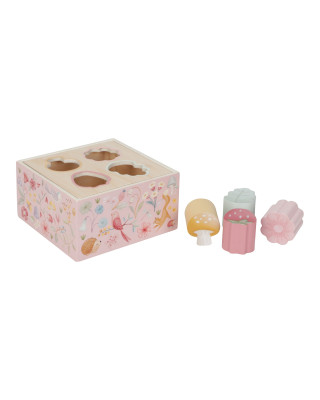 LITTLE DUTCH. Ξύλινο παιχνίδι ταξινόμησης σχημάτων Fairy Garden FSC