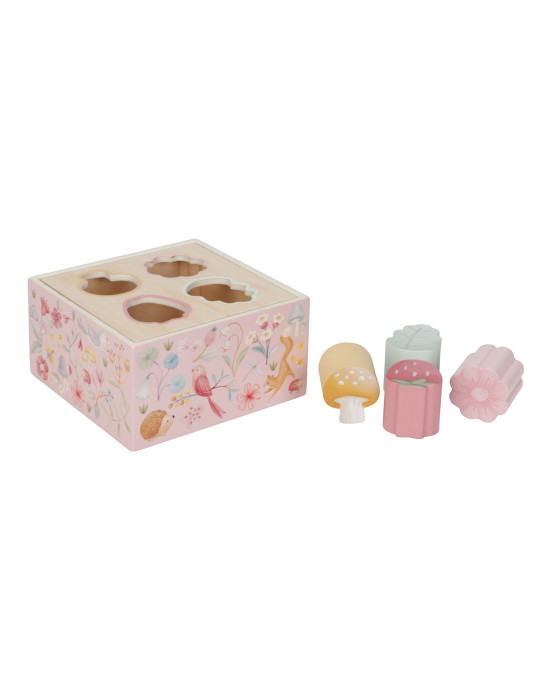 LITTLE DUTCH. Ξύλινο παιχνίδι ταξινόμησης σχημάτων Fairy Garden FSC