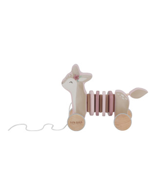 LITTLE DUTCH. Ξύλινη τρεχαλίτσα κινούμενο ελαφάκι Fairy Garden FSC