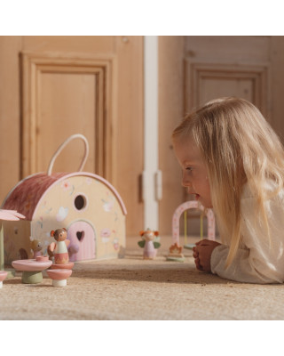 LITTLE DUTCH. Ξύλινο κουκλόσπιτο Fairy Garden FSC
