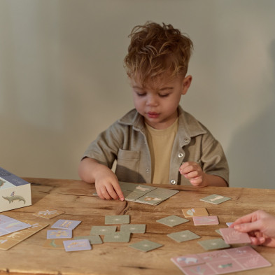 LITTLE DUTCH. Επιτραπέζιο παιχνίδι παρατηρητικότητας Lotto Safari Friends FSC