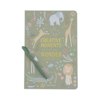 LITTLE DUTCH. Tablet ζωγραφικής Safari Friends (πράσινο)
