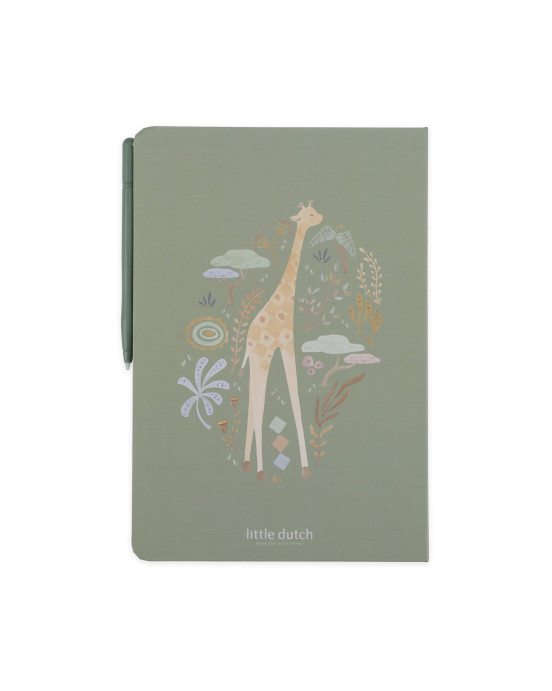 LITTLE DUTCH. Tablet ζωγραφικής Safari Friends (πράσινο)