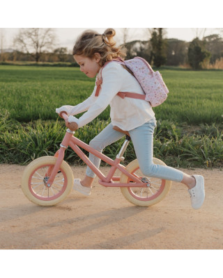 LITTLE DUTCH. Μεταλλικό ποδήλατο ισορροπίας Pink matte