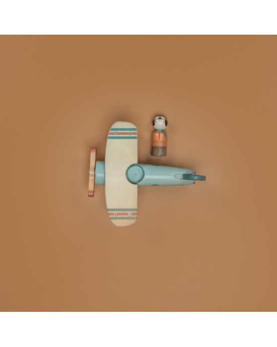 LITTLE DUTCH. Ξύλινο παιχνίδι αεροπλανάκι FSC