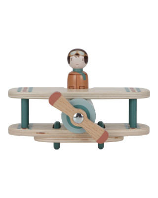 LITTLE DUTCH. Ξύλινο παιχνίδι αεροπλανάκι FSC