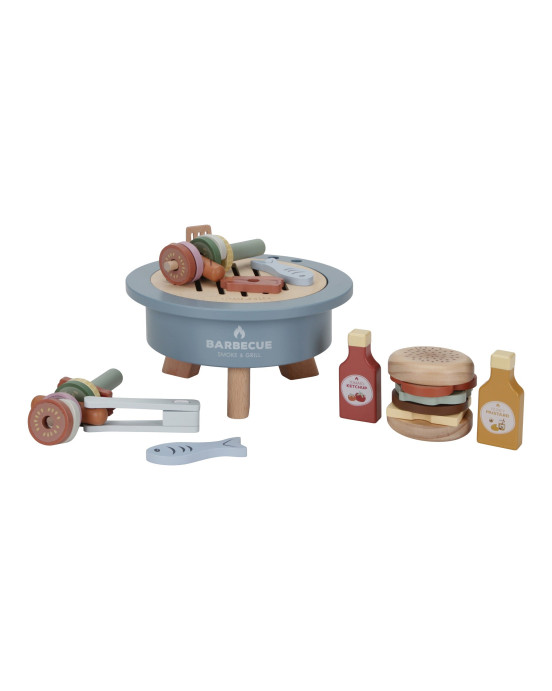 LITTLE DUTCH. Ξύλινο σετ παιχνιδιού barbecue FSC