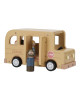 LITTLE DUTCH. Ξύλινο σετ σχολικό λεωφορείο FSC