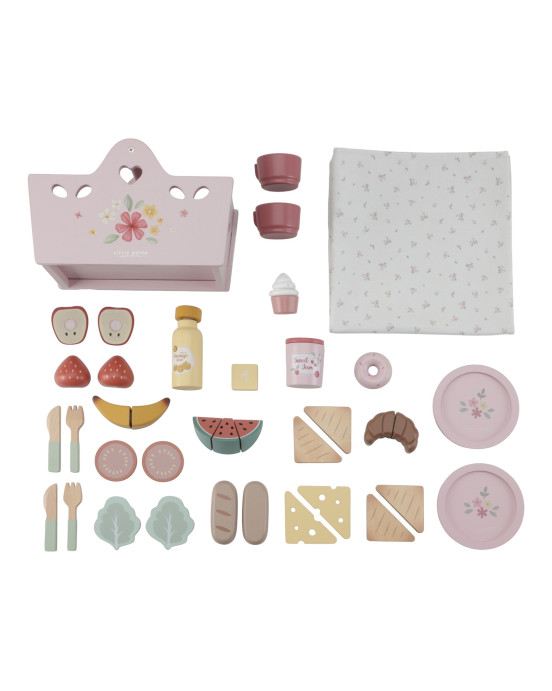 LITTLE DUTCH. Ξύλινο σετ παιχνιδιού πικ-νικ FSC