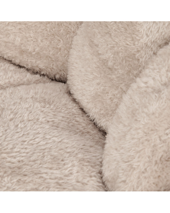 LITTLE DUTCH. Υφασμάτινη παιδική πολυθρόνα-πουφ teddy - μπεζ