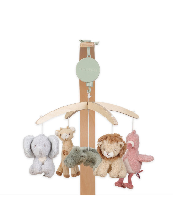 LITTLE DUTCH. Ξύλινο μόμπιλε κρεβατιού Safari Friends FSC