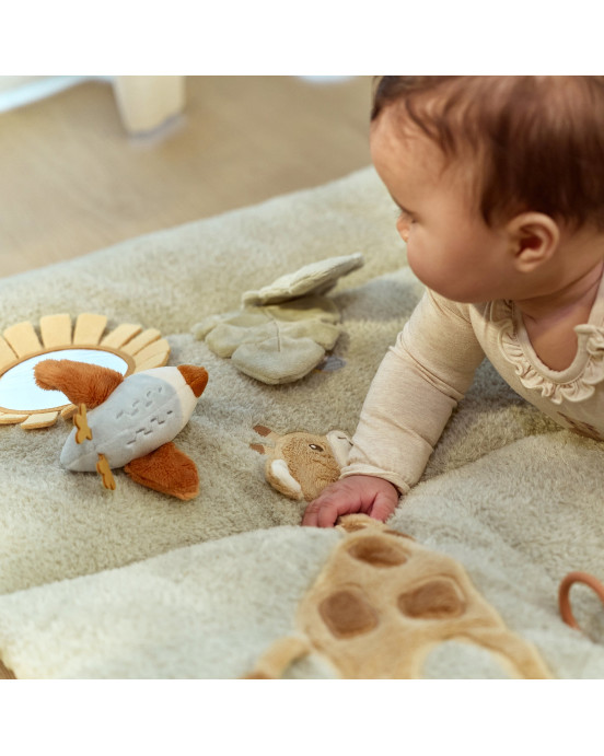 LITTLE DUTCH. Υφασμάτινο στρώμα δραστηριοτήτων Safari Friends GRS