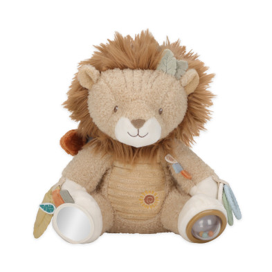 LITTLE DUTCH. Υφασμάτινο λιονταράκι δραστηριοτήτων Safari Friends GRS