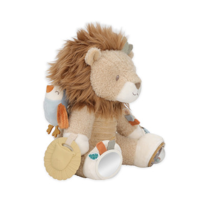 LITTLE DUTCH. Υφασμάτινο λιονταράκι δραστηριοτήτων Safari Friends GRS
